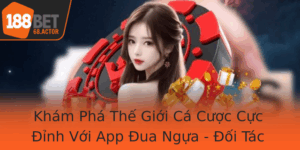 Kham Pha The Gioi Ca Cuoc Cuc Inh Voi App Ua Ngua Oi Tac Ang Tin Cay Cua 188Bet